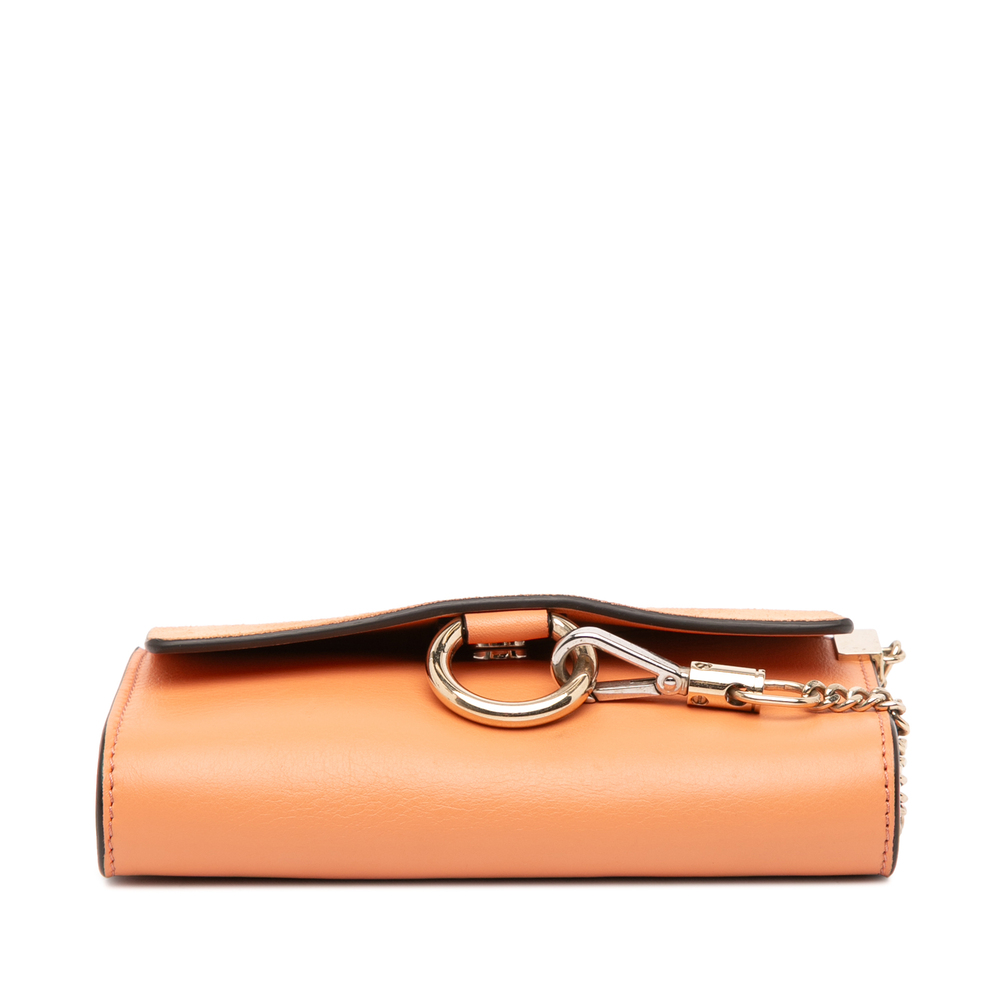 Pre-Loved Chloé Small Suede and Calfskin Faye Crossbody - Picture 3 of 11